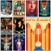 1 pc The Fifth Element Classic Sci-Fi Movie Poster Goede kwaliteit afdrukken Vintage Room Home Cafe Decor Aesthetic Art Muur schilderij