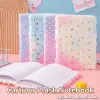 Notebooks en peluche Unicorn Cartoon Notebook mignon catbook kawaii pendent keychain furry notebook quotidien de planificateur