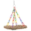 Other Bird Supplies Toy Parrot Hammock For Cages Stand Train The Swing Woven Sleeping Mat Parakeets