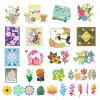 1-8pcs Fleurs Métal Couture Dies Tulipes Tournesol Daisies Flower Die Couts pour cartes de scrapbooking DIY Making Album Crafts Decoration