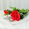 Decorative Flowers 1pcs Artificial Silk For Wedding Decoration Beautiful Roses Branch Fake 3 Heads