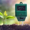 PH test cihazı toprak nemi nem ölçer güneş ışığı ışık monitörü hidroponik çiçek bahçe bitkisi asitlik higrometre 3
