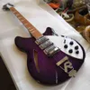 330 360 6 strängar Purple Burst Semi Hollow Body Electric Guitar Rounded Corner Lack Red Fingerboard 3 Toaster Pickups Vintag5031081