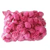 Kwiaty dekoracyjne sztuczne kwiaty ekologiczne ekologiczne pianki róży gładka solidna symulacja kolorów na wesele
