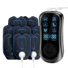 Electronic TENS estimulador Muscle Fisiotherapy Electrodes Massager para massagem relaxante corporal Fisioterapia e reabilitação