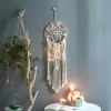 10/20 stks houten bamboe ringen bloemen hoepels krans ringen handgemaakte macrame ambachtelijke hoepel ring voor diy droomvanger bruiloft decoratie