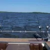 Porte-canons à angle de 20 degrés avec support de masse de masse en PVC en PVC Polde à pêche à la pêche pour bateau