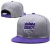 Американский баскетбол "Kings" Snapback Hats 32 Команды роскошные дизайнерские финал Чемпионы раздевалочки Cacquette Sports Hat Brapback Snapback Регулируемая крышка A6