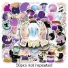 10/50pcs Magic Crystal Retro Hexenaufkleber für Briefpapier Scrapbook iPad Bastelmittel DIY Vintage Sticker Scrapbooking