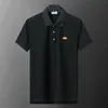 Polo masculin classique Mode décontractée Summer Polo Polo imprimé brodé Polo T-shirt à manches courtes de haute qualité 90187