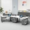 Büromöbeltische Schreibtisch Stuhl Computer Schreibtische Organisator Weißer Tisch Escorio Mesa Escorios de Ordenador Bureau Meuble