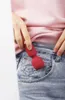Mini vibrator för kvinnor klitoris och g-spot nippelstimulator vibrera massager orgasm vagina dildo för rese bärbar vattentät vibrerande trollstav vuxen sexleksak (svart)