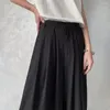 Pantaloni da uomo maschi giapponese culotte sciolte senza genere sola abbottone streetwear moda gotico scuro gamba larga unisex
