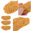 Decorative Flowers 3 Pcs Decor Simulated Chicken Wings Food Fake Model Props Artificial Fried Wear-resistant