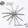 5pcs/Pack Conical Dental Diamond Burs TC Dental Drills для высокоскоростной стоматологической стоматологии.