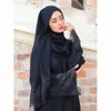 Abbigliamento etnico Ramadan Abaya Donne musulmane Hijab Long Maxi Dress Turchia Dubai Kaftan Arabo Arabo Eid Party Jalabiya Femme Caftan