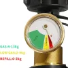 2X Propane Tank Gauge Level Indicator, Leak Detector, Gas Pressure Meter For RV Camper,With Type 1 Connection