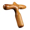 1PC ACUPUNCTURE ACUPONNIAT Stick Wood Cross Hammer Santé Tool de beauté Masseur corporel