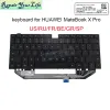 Teclados EUA RU RUNHA FRANCÊNCIA AZELY TECLADO RUSSIANO PARA HUAWEI MATERBOOK X PRO MACHDWFE9 WFE98 WXX9 Machcwah9lp wae9lp fr gr be s es es s