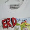 Cotton Tees T-shirts Vintage Erd Us Size Men Women Gedrukte tops Tee Real Pics 2024