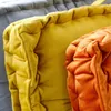 Pillow Fashion Coral Design Velvet Fabric Seat / Bedroom Decoration Sofa Floor