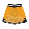 Shorts Shorts Shorts Shorts Designer for Men Shorts Shorts Men Cotton Basketball Sports Jogging Fashion Quarter Pants Rhudes Round Collar