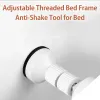 2-stks bedframe anti-shake gereedschap verstelbare schroefdraadhoofdbordstopperfixer voorkomen losmaken van stille bed anti-shake ondersteuning