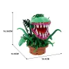 ゴブリックMoc Potted Plants Cannibal Flowers for Movie Oudrey II-Little Shop of Horrors Flowers Toys Gifts