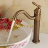 .Bronze fini de bronze Sortie du robinet de lavabo de salle de bain robinet Torneira Basin Robinet Basin de lavabo YT-5050
