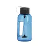 Портативная бутылка с водой с фильтрованием трубы соломенной кальян
