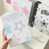 IFFVGX Cute Star A5 Photocard Holder Photo Album Kpop Idol Photocards Binder Collect Book Kawaii Storage Albums for Photographs