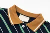 Men's Stylist Polo Shirt Luxury Italian Men's Short Sleeve Fashion Casual Men's Summer T Shirt Multi Colours Asian Sizes