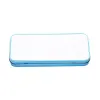 Sublimation Stationery Box Blue Blue und Pink Sublimation Bleistift Hülle Aluminiumblatt DIY 190x80x25mm 0409