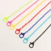 Kindergläser Kettenmaske Acrylmädchen Jungen Bunte Halsketten Halter Linie Gurt Lanyard Anhänger Halskette Lanyard Accessoires