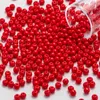 Japanese Beads 3.0MM 10Grams/Tube The Glossy Round Glass Loose Beads Beading For DIY Handmade Needle Work Sewing Craft