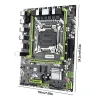 Motherboards PC MainBoard X99D4 MATX LGA2011 V3/V4 Motherboard 64GB 2 DDR4 ECC PCIE 16X Graphic Card Slot 8pin 24pin Power Interface