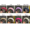 Cross Knot Hair Hoop Hair Bands Hair Accessories Satin Head Band Makeup Solid Color Headwear Girls WomenFashion