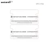 50pcs Black Box Box Étiquette de joint Étiquette Sticker pour Samsung Galaxy S23 Ultra S23U S23 Plus Indicateur de marqueur d'étanchéité US EU SA Version