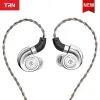 TRN Conch High-Performance Earphone Diamond Diaphragm Dynamic In-Ear Monitors Interchangeable Hot Sale