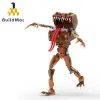 BuildMoc Mimic Chest Demo Yaranzo Monster Building Blocks Kit para Dragons Pirate Final Treasure Box Bricks Toy for Children Gift
