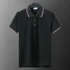 Polo masculin classique Mode décontractée Summer Polo Polo imprimé brodé Polo T-shirt à manches courtes de haute qualité 90187