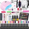 Kits Acryl Nagel Kit Professionele set Nail Art Decoratie Nagelgel Poolse kit Soak Off Manicure Set Electric Nail Boor Nail Tools