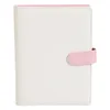 Notebook schattige ring dagboek lederen cover Journals Office Personal Binder Weekly Planner Agenda Organizer