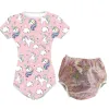 Взрослый детский тел Sissy Snap Crotch Pajama Abdl Onesie PVC Cover подгузника