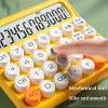 Boutique Stationery Small Square Calculator Student Voice Computer Machine Office Taschenrechner Großer LCD Dual tragbar