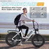 BIKES IDOTATA ECTRIC BICYM 1500W 48V 17AH Lithium Batter Mountain Bike ectric Bike Huile Huile Brake 20inch Fat Tire Snow E-Bike L48