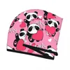 Handduk Microfiber Girls Badrumstorkning Absorberande hår Panda Magic duschkapital Turban Head Wrap