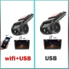 Car Dash Cam USB HD 1080P 170 Degree Wide Angle Car Camera Recorder Front ADAS Dashcam Android DVR Auto Recorder Night Version
