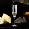 Copas de vino 170 ml Cóctel de champán de vidrio hecho a mano simple para fiestas en casa