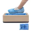 Tampa automática de calçados descartáveis Dispensador à prova de poeira Máquina portátil sem mão para casa para casa, escritório, supermercado, fator